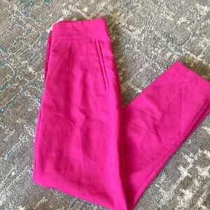 Zara Pink Ankle Cropped Pants